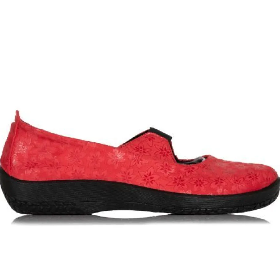 Arcopedico ballerinat / L Eina, Punainen kukkakuvio