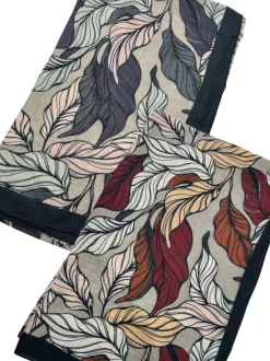 BVintage huivi - Lehtikuvio