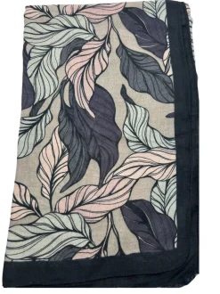 BVintage huivi - Lehtikuvio