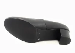 Chantana avokkaat poikkiremmillä / Musta nahka