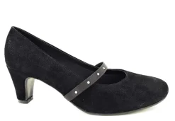 Chantana avokkaat poikkiremmillä / Musta