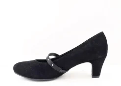 Chantana avokkaat poikkiremmillä / Musta