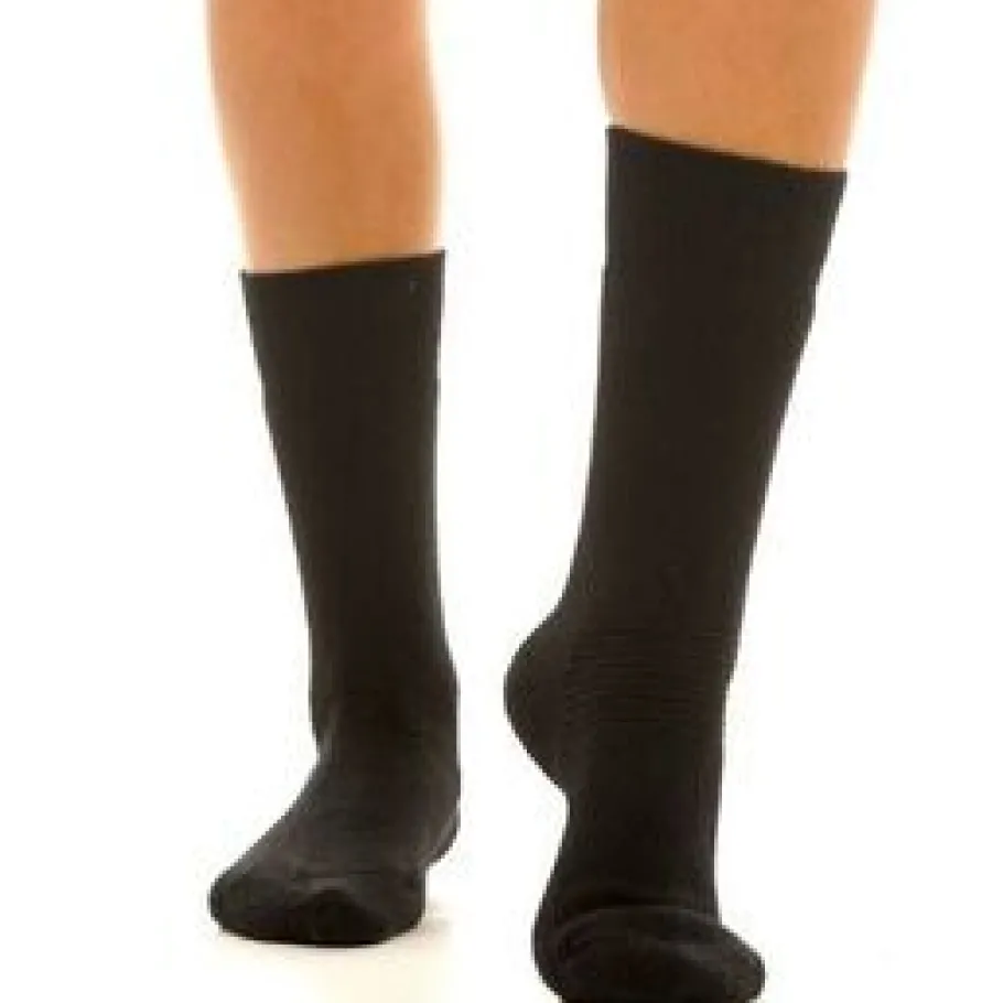 Cross Adventure kiristämätön sukka - Merinovilla Musta