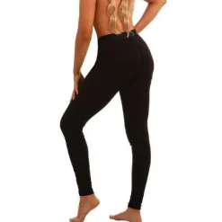 Cross Adventure leggingsit - Merinovilla Musta