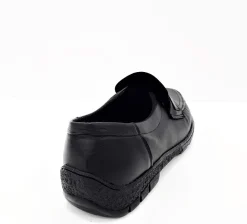 FinnSoft kävelykengät / Mokkasiini, musta