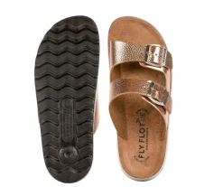 Fly Flot biosandaalit - Tumma kulta