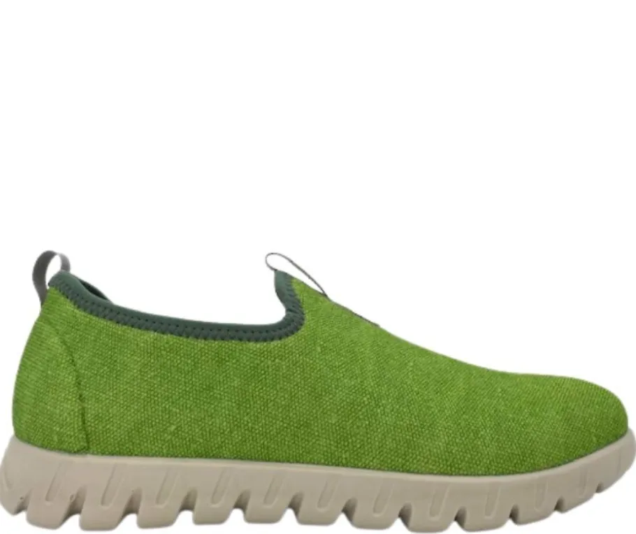 Fly Flot kangaskengät - Vihreä 7525-6512-89