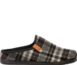 Fly Flot pistokastossut - Ruutu Musta 2525-46652-826