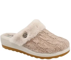 Fly Flot pistokastossut - Palmikko Beige- 2525-4459-84