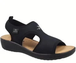 Fly Flot sandaalit - Musta Timantti 9525-5571-82