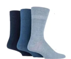Gentle Grip kiristämättömät sukat - 3-pack värit
