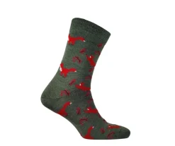 GreenGo merinovillasukat - Vihreä kettu 790