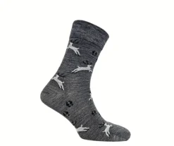 GreenGo merinovillasukat - Harmaa Poro 790-PORO