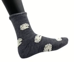 GreenGo merinovillasukat - Harmaa Lammas 520V-LAMMAS