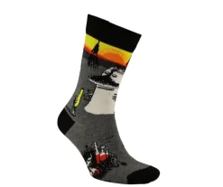 GreenGo puuvillasukat - Mörkö ja haisuli Musta