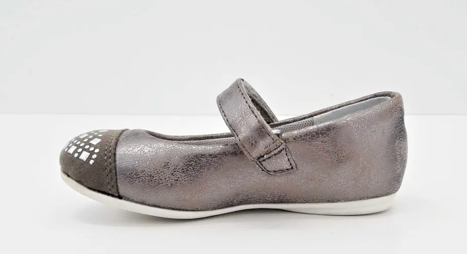 Gulliver lasten ballerinat / Hohtava tummanbeige, timanttikoristeet