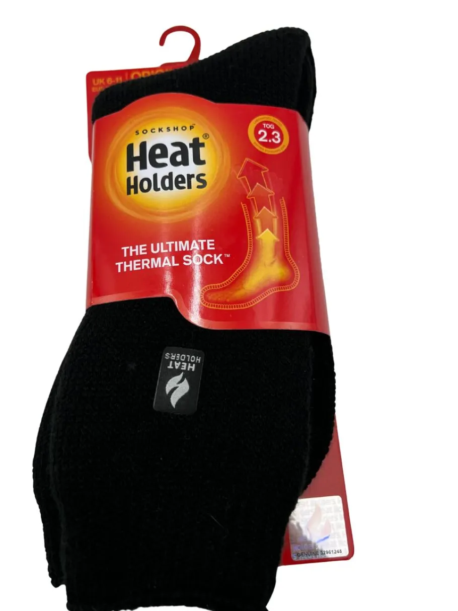 Heat Holders lämpösukat - Musta