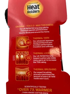 Heat Holders lämpösukat - Musta