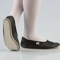 HipHop lasten nahkatossut / Musta, 25-35