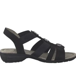Jana sandaalit - Musta 8-28165-20