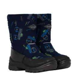 Kuoma lasten talvikengät - Putkivarsi Sininen monsteri