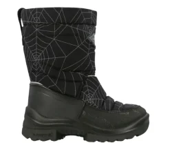 Kuoma lasten talvikengät - Putkivarsi Musta Hämähäkki