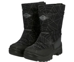 Kuoma lasten talvikengät - Putkivarsi Musta Hämähäkki