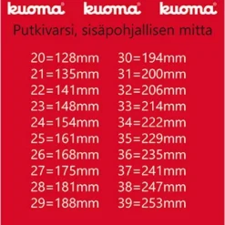 Kuoma lasten talvikengät - Putkivarsi Musta