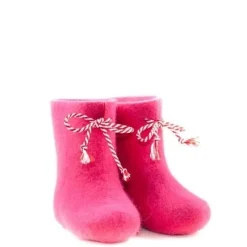 Lahtiset lasten huopatossut - Pinkki, 20-23