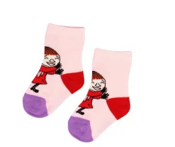 Lasten muumisukat - Pikkymyy vaaleanpunainen