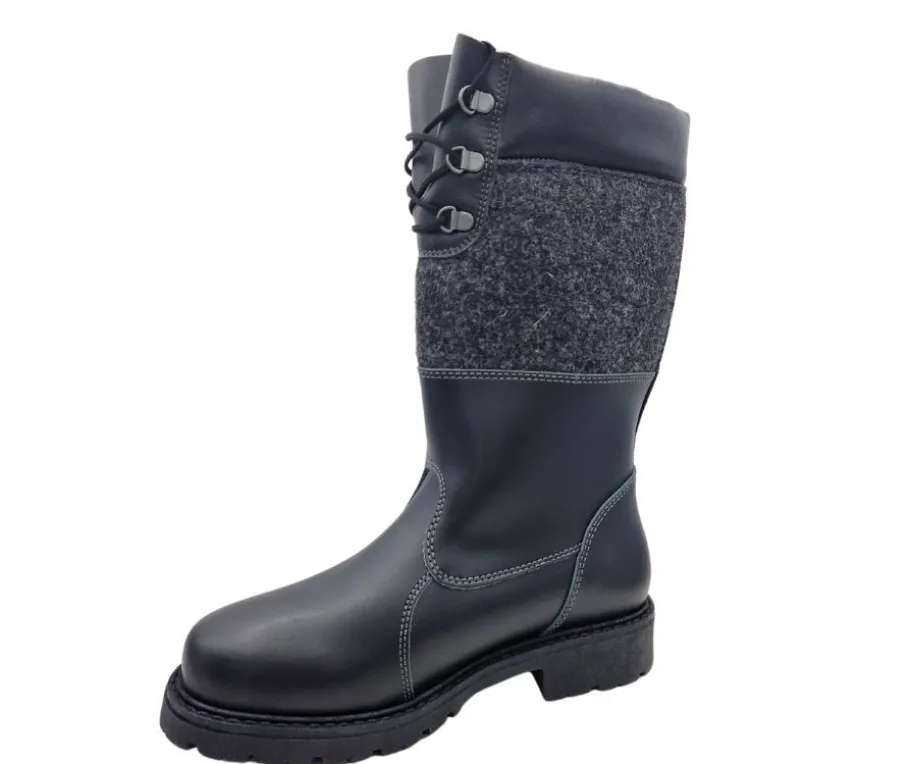 Lumikas saappaat - Musta 1151-95