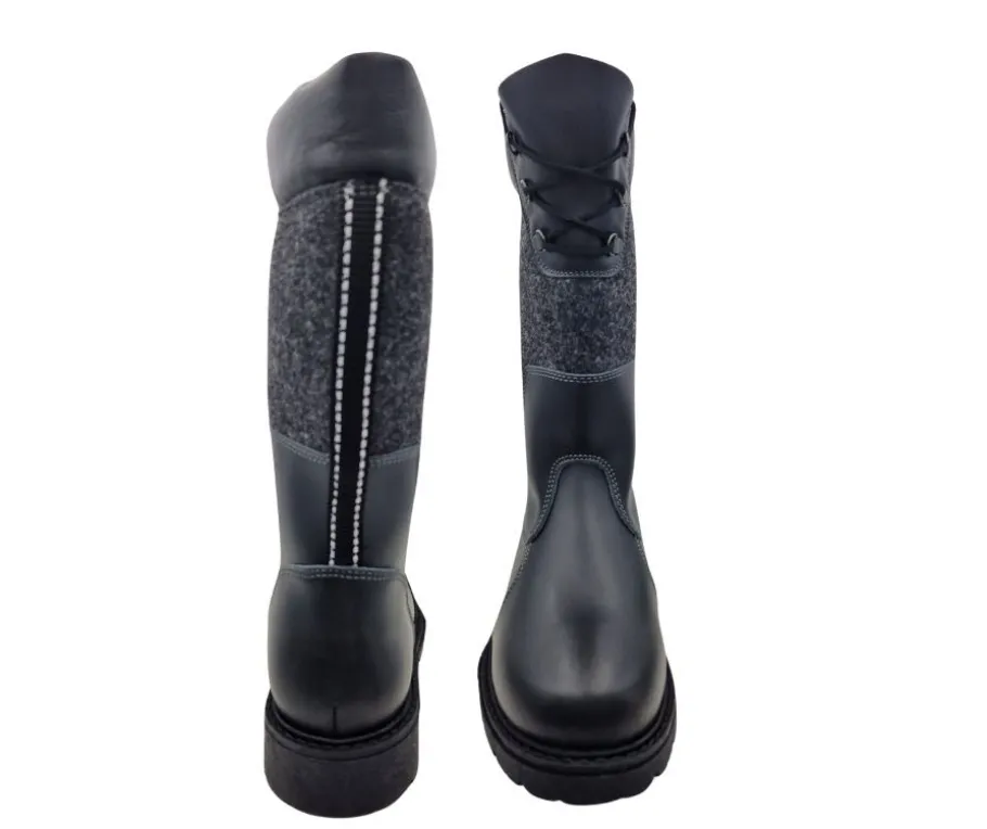 Lumikas saappaat - Musta 1151-95