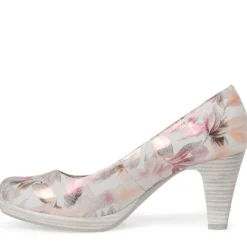 Marco Tozzi avokkaat / Helmiäisenhohtoinen kukkakuosi