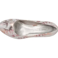 Marco Tozzi avokkaat / Helmiäisenhohtoinen kukkakuosi