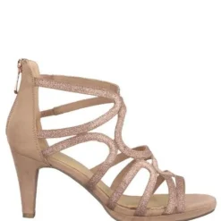 Marco Tozzi korkokengät / Nude Comb