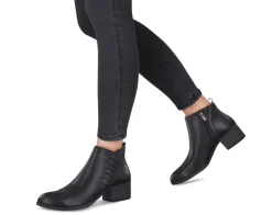 Marco Tozzi nahkanilkkurit - Black Antic