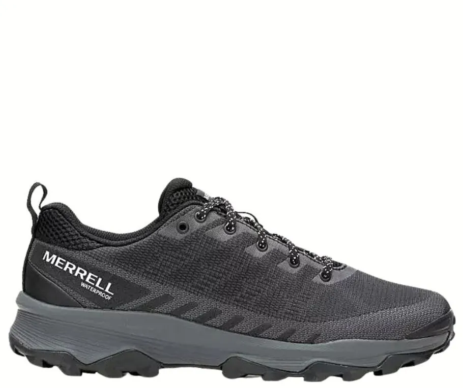 Merrell vaelluskengät - Speed Eco WP Black/Asphalt J036997