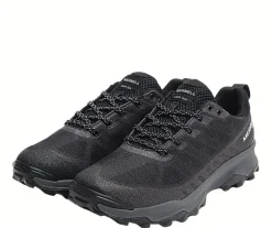 Merrell vaelluskengät - Speed Eco WP Black/Asphalt J036997
