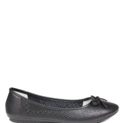 Migant ballerinat - Rusettikoriste, Musta A921-73