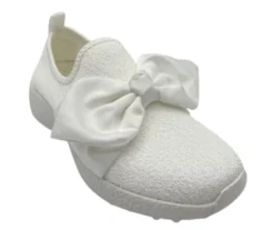 Migant kangaskengät - Rusettikoriste valkoinen A923-108