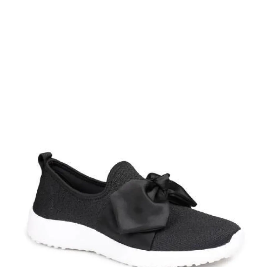 Migant kangaskengät - Rusettikoriste musta A923-108