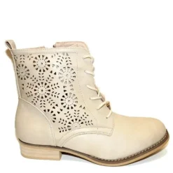 Migant nilkkuri nauhoilla beige