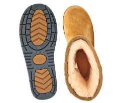 Migant talvikengät - Ida Nahkaa New Camel A920-285