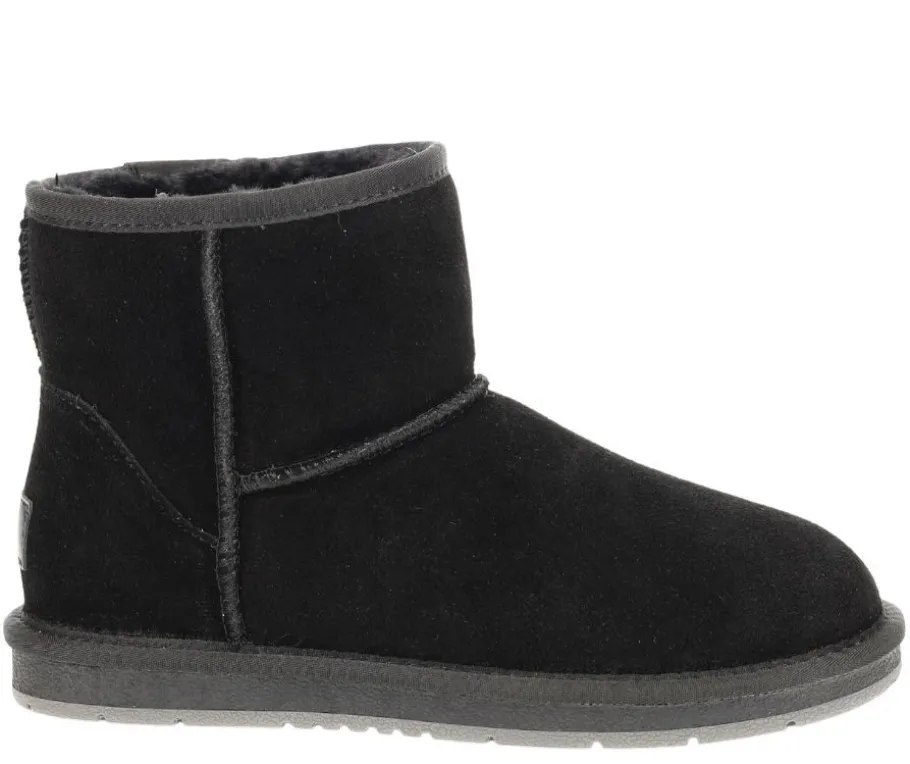 Migant talvikengät - Nahkaa Black A920-285