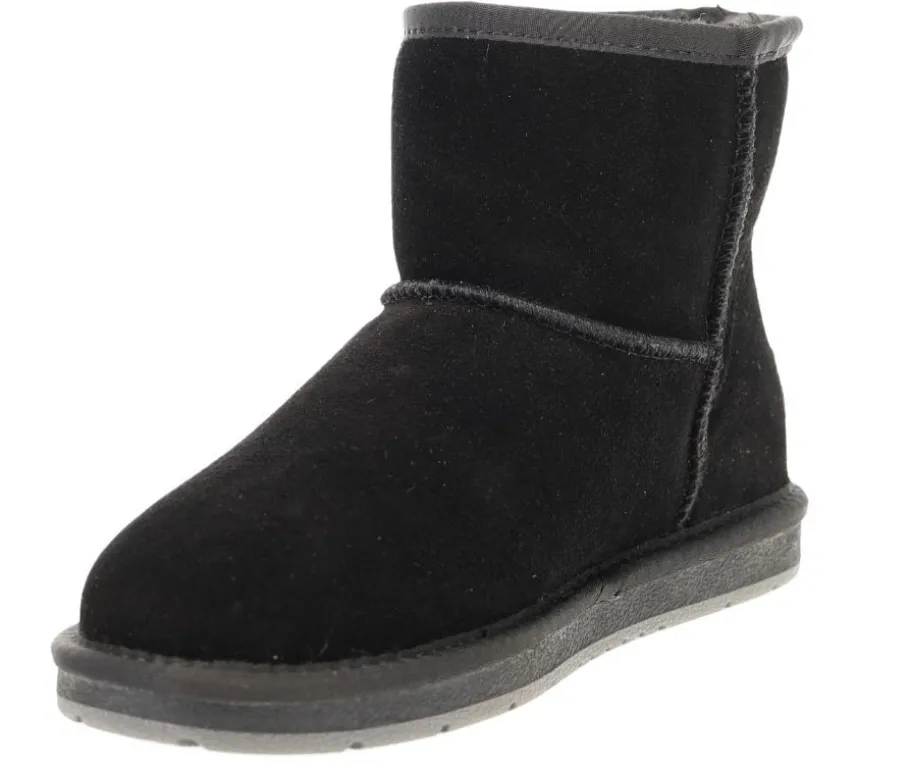 Migant talvikengät - Nahkaa Black A920-285