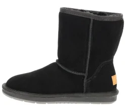 Migant talvikengät - Nahkaa Black A925-135