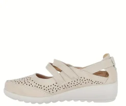 Mode Erika ballerinat - Beige 247-506