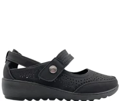 Mode Erika ballerinat - Musta 247-506