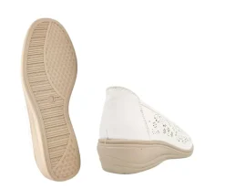 Mode Erika ballerinat - Valkoinen 246-1042K