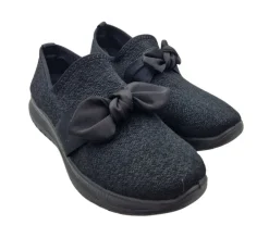 Mode Erika kangaskengät - Rusetti Musta 211-1852